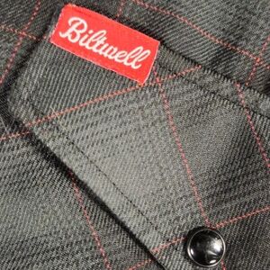 Biltwell x Dixxon Flannel Co. Men's Longsleeve Red Black 5XL